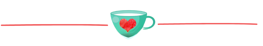 kiss and tell divider