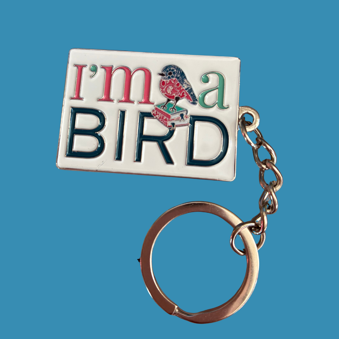 "I'm a bird!" Keyring