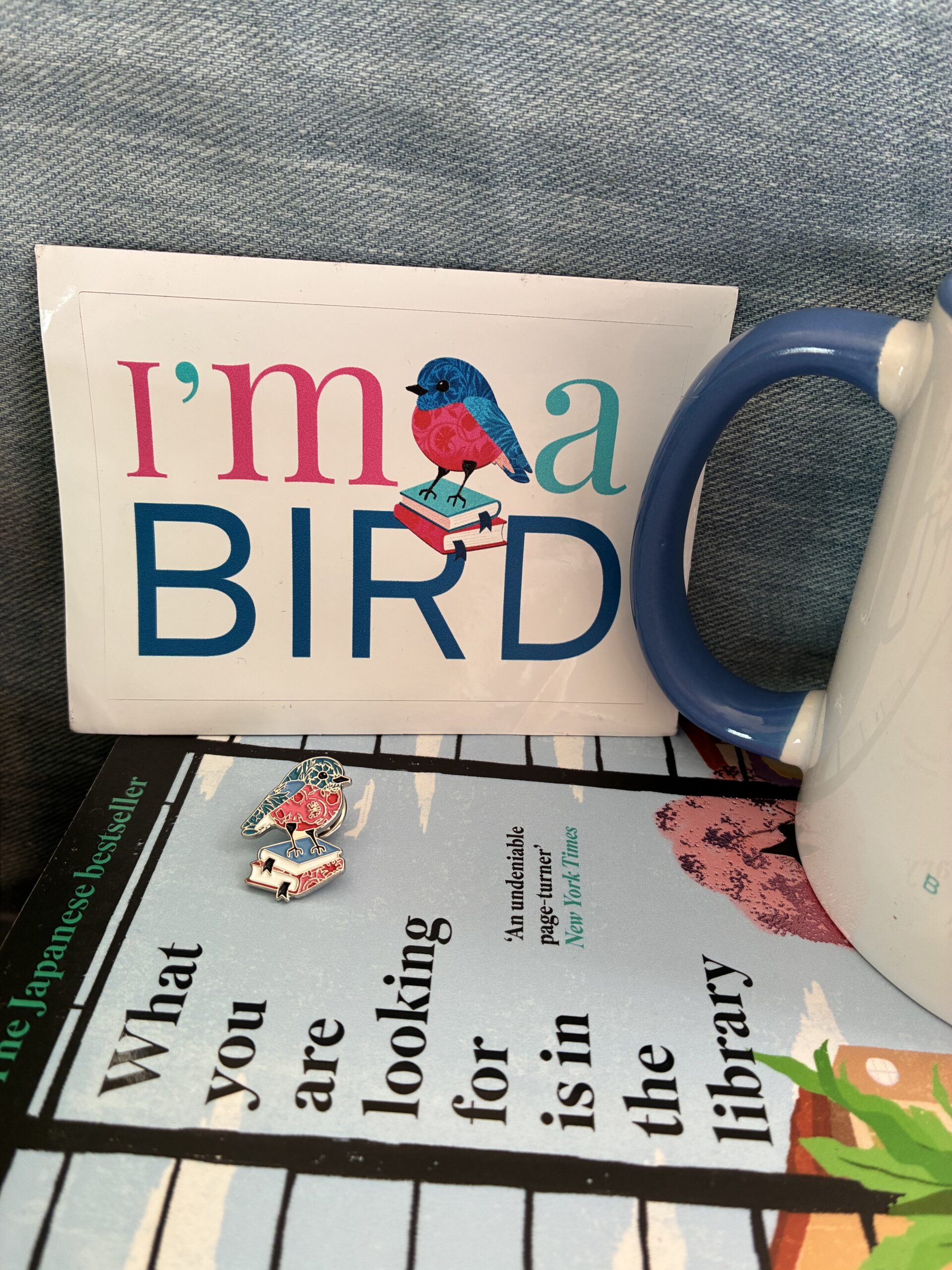 "I'm a bird!" Vinyl Sticker - Image 3
